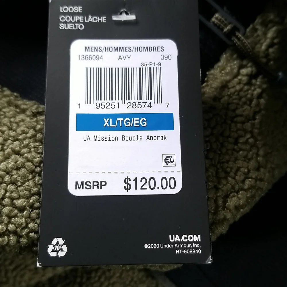 UA Mission Anorak XL - Picture 4 of 5